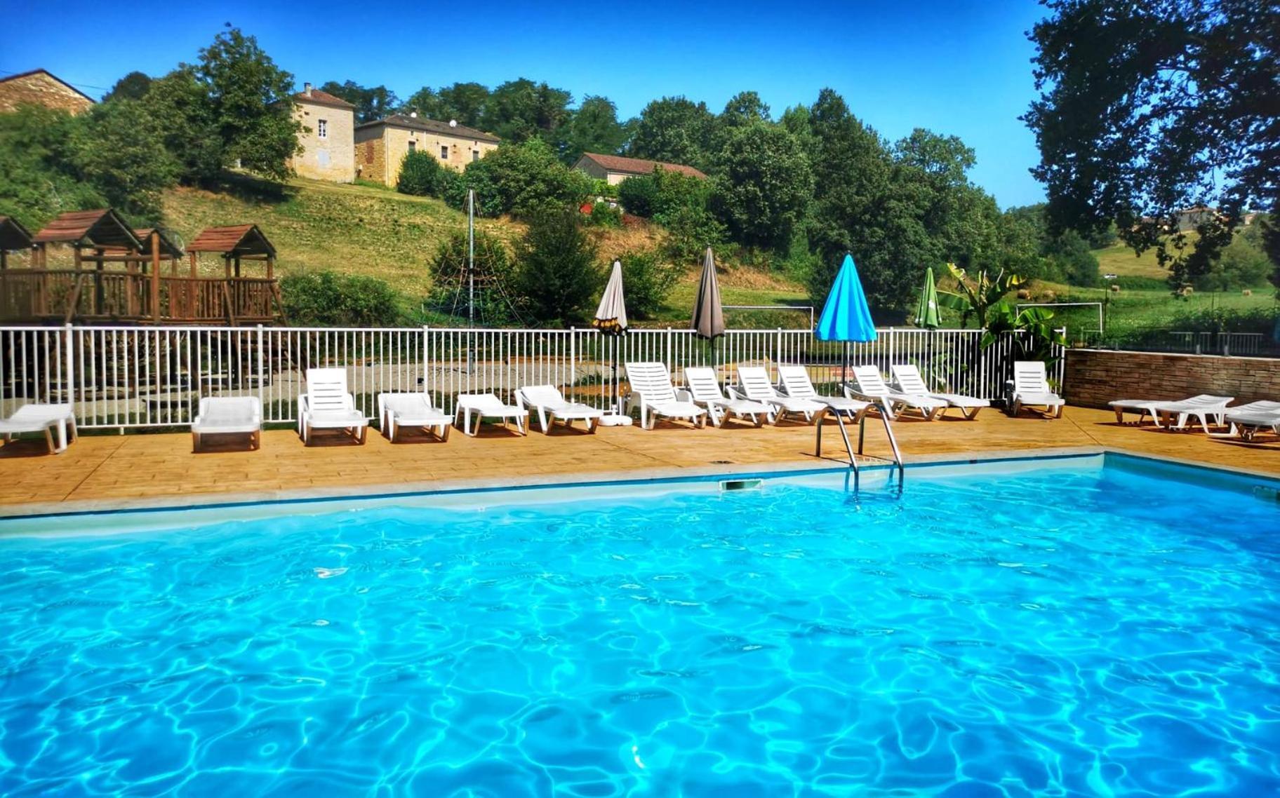 Soturac Camping Nature Le Valenty Mobil-Home-Dordogne Panoramique Clim Piscine מראה חיצוני תמונה